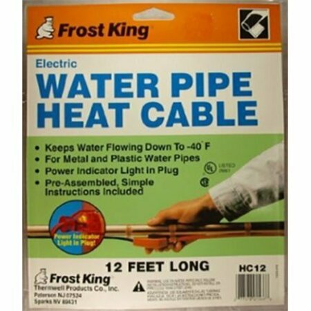 FROST KING HC9A 31009 9FT HEAT TAPE W/THERMOSTAT HC9